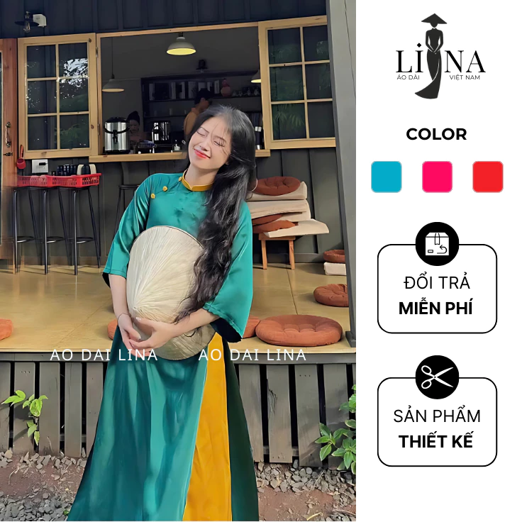 Áo Dài Ngọc Trai Sang Trọng Thanh Lịch Thiết Kế Duyên Dáng Cho Nữ Mặc Dịp Tết, Lễ Hội, Cưới Hỏi