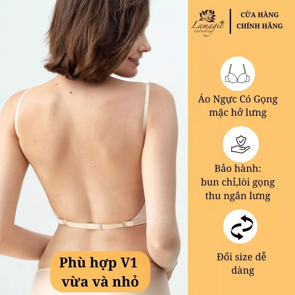 Áo Ngực Mặc Cùng Áo Hở Lưng AHL-72 | Nâng Ngực Tự Nhiên – Quyến Rũ Bất Tận