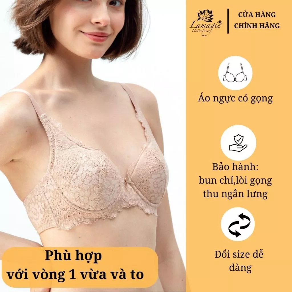 Áo ngực cho ngực to A-71 – Giải pháp hoàn hảo cho nàng vòng 1 đầy đặn