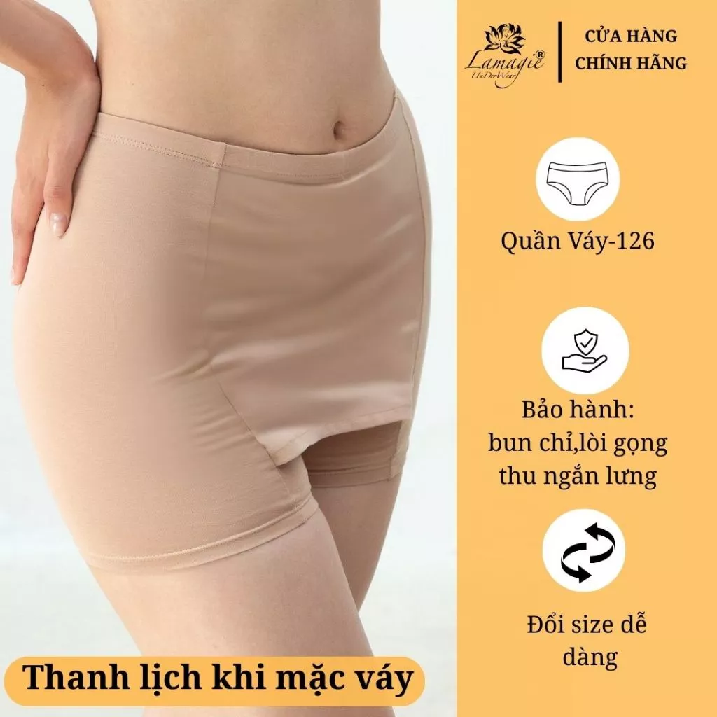 Quần mặc váy Q-126 – An toàn, chống lộ, thoải mái cả ngày