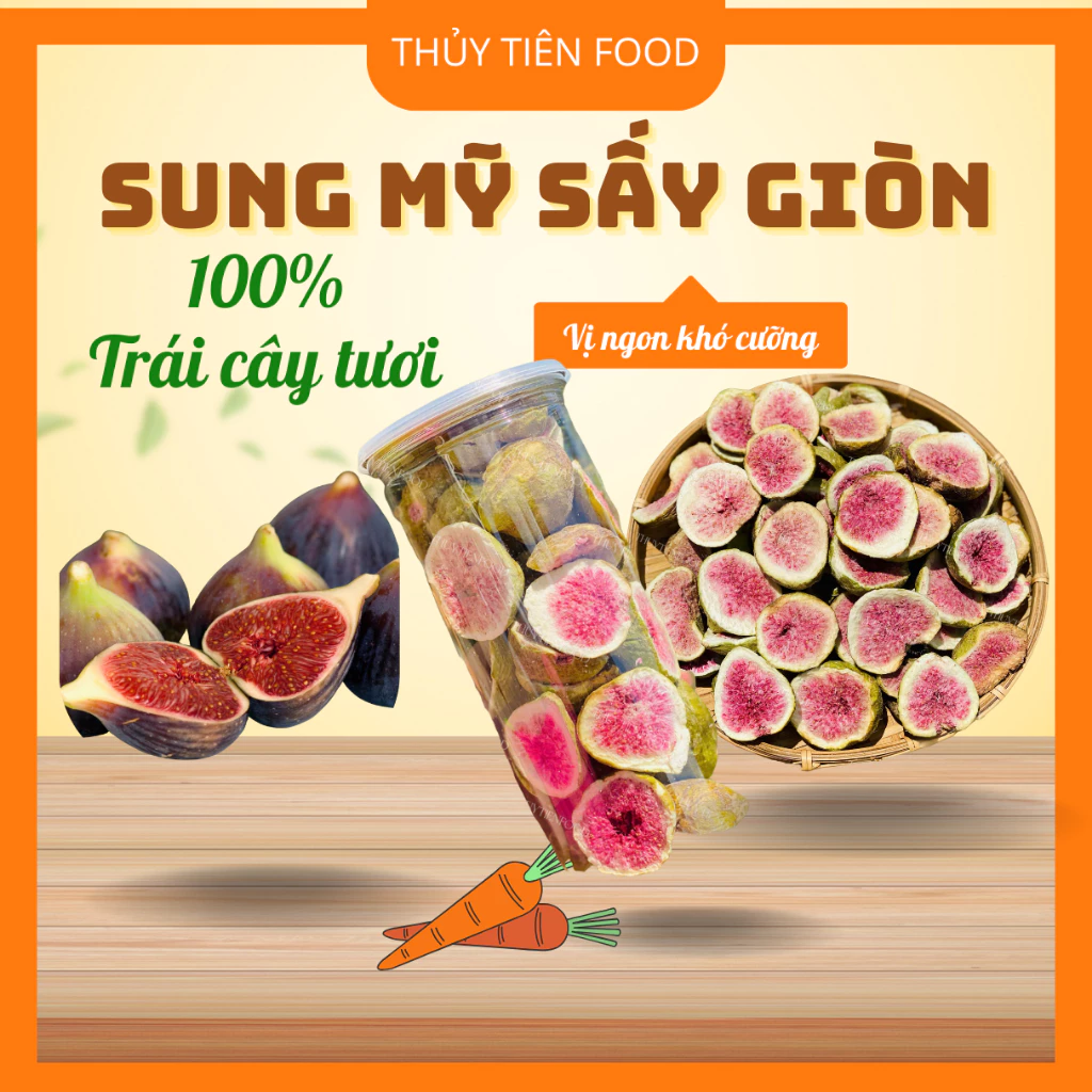 THUYTIENFOOD - Sung Mỹ Sấy Giòn - Ăn Vặt Tiện Lợi Giàu Dinh Dưỡng