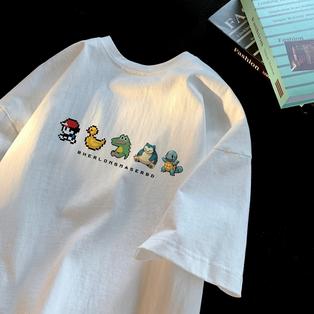 Áo Thun RHERLONGMASERBD Cổ tròn Form Rộng Chất Liệu Cotton Thoáng Mát - Maylinhshop - Hình In sắc nét
