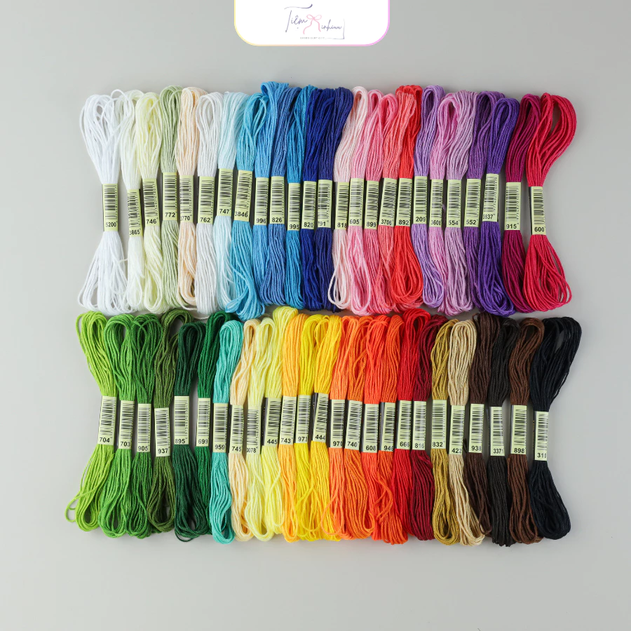 Chỉ thêu Flos Skeins Chính Hãng - 482 Màu DMC Tiệm Xinhiuu [INBOX CHỌN MÀU]