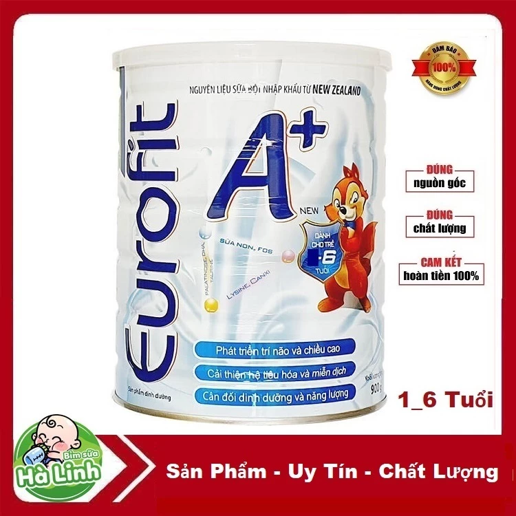 Sữa Eurofit A+ Hộp 900g [Date 2028]