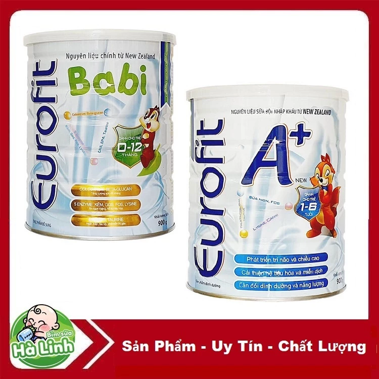Sữa Eurofit A+ Eurofit Babi 900g [Date 2028]