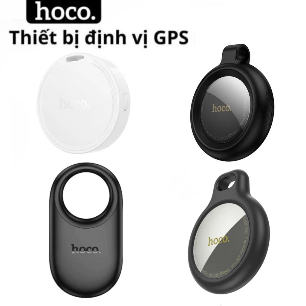 Thiết bị định vị GPS chính hãng Hoco tìm chìa khóa ví ô tô xe máy sử dùng cho 11 12 13 14 15 16 .