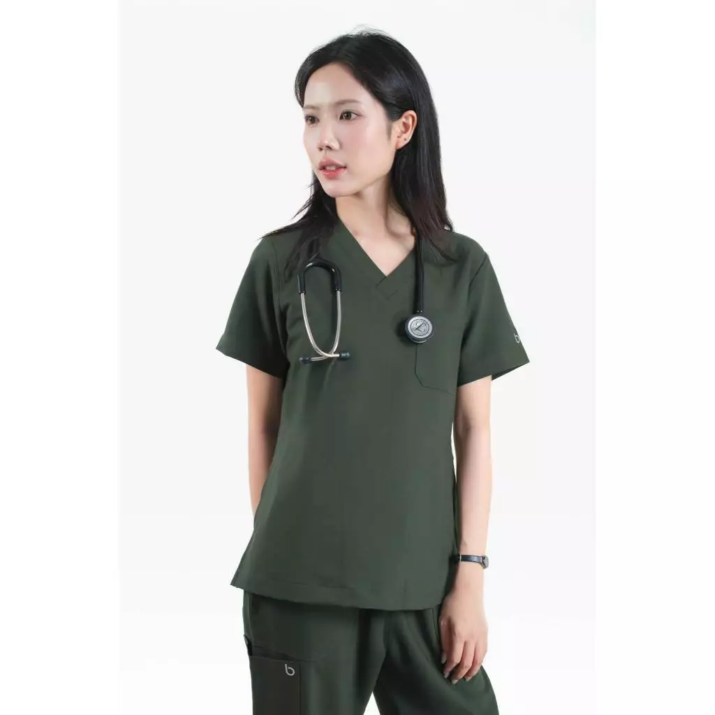 Bộ Scrubs Nữ BLOUDI Hera, đồng phục y tế, đồng phục phòng khám, bệnh viện, nha khoa