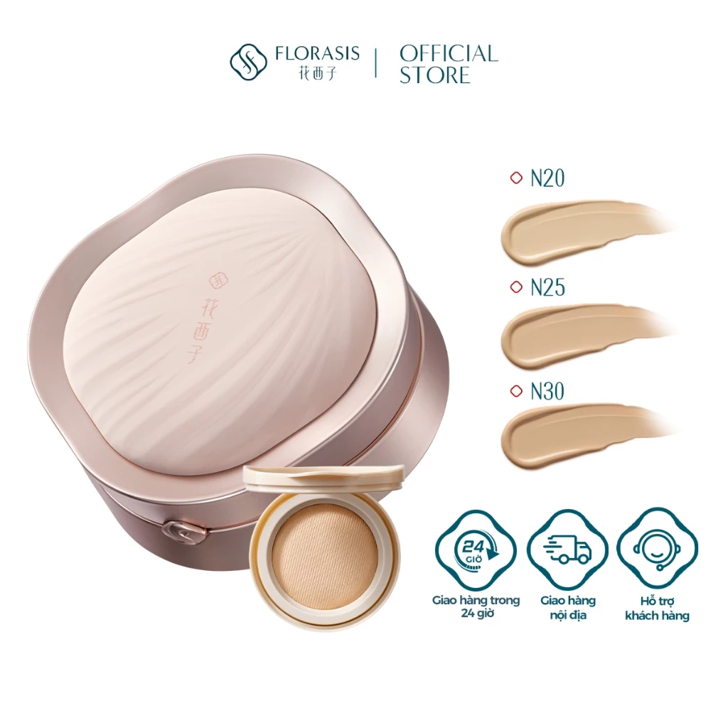 Florasis(Hoa Tây Tử)Cushion Mịn Lì Ngọc Dung