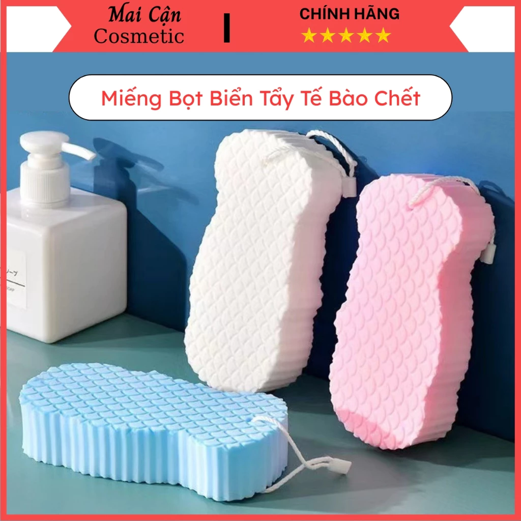 Miếng Bọt Biển Tắm Tẩy Tế Bào Chết, Miếng Bọt Biển Làm Sạch Cơ Thể