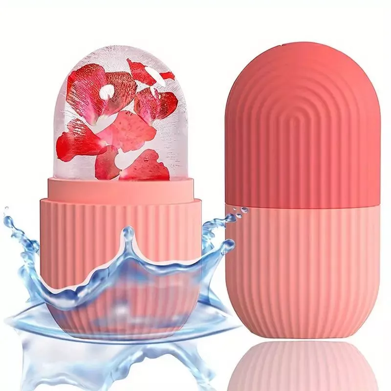 Con Lăn Mặt Đá Lạnh Silicon Giảm Thâm Mắt Giảm Sưng Massage mặt