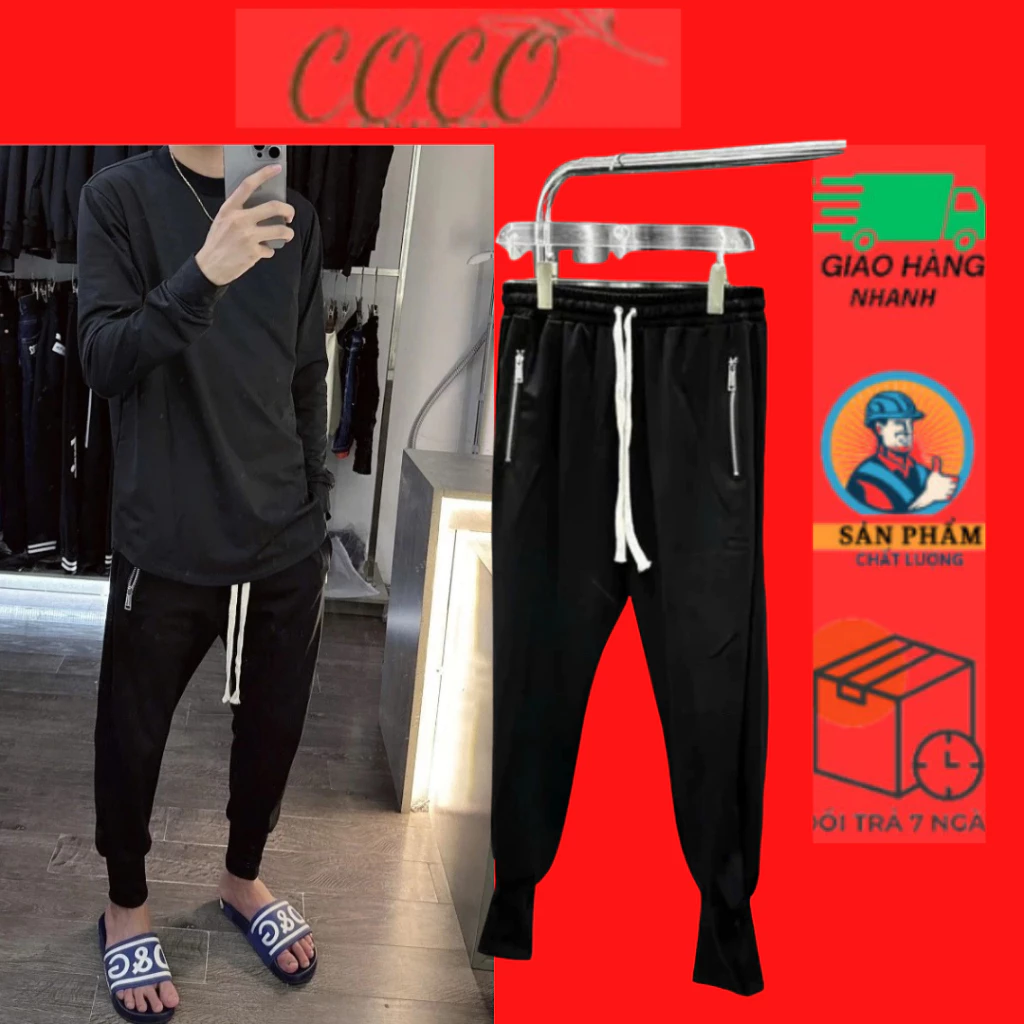 Quần Jogger Nỉ Umi Nam Cao Cấp Form Rộng, 2 Túi hai bên Thời Trang, Chất Nỉ Dày Dặn Giữ Ấm Mùa Đông Siêu Hot COCOTRENT