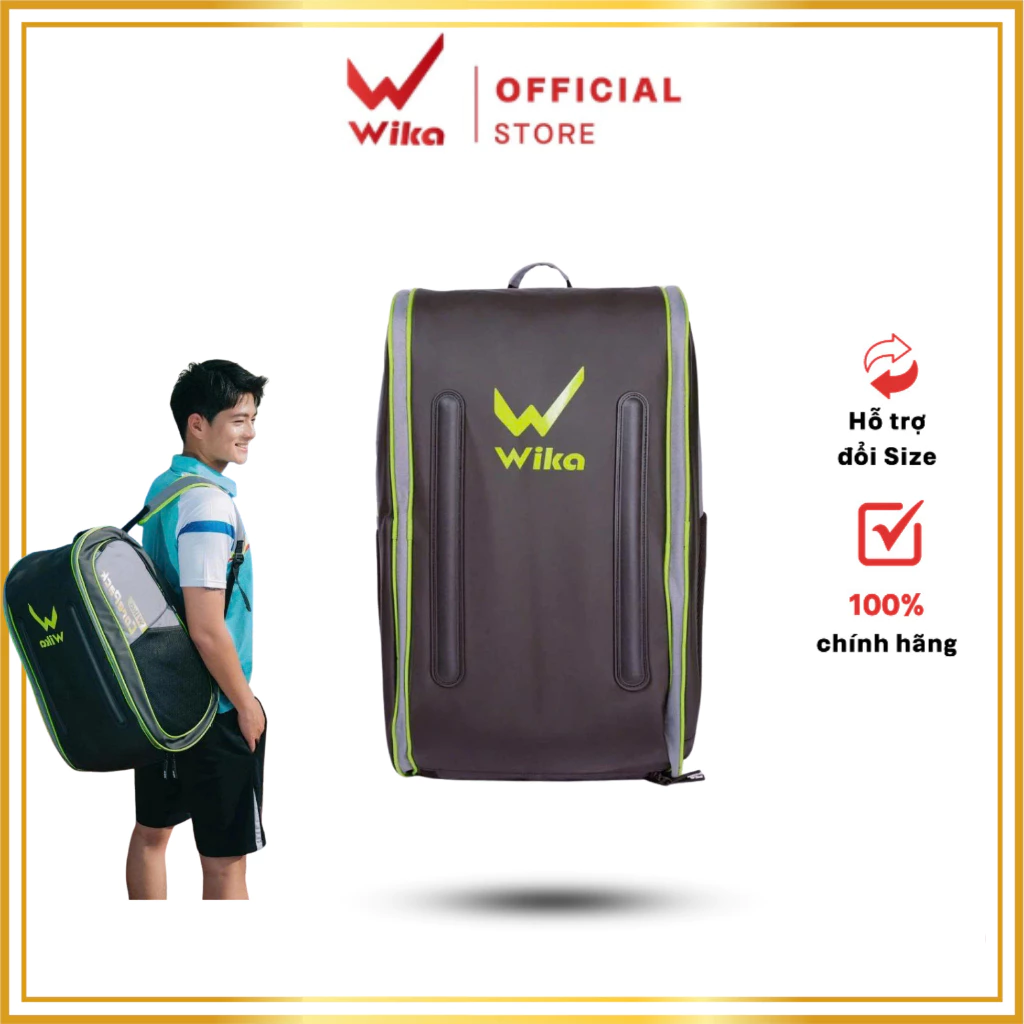 Balo Wika Corepack, Vải Nylon Cao Cấp,lớp phủ chống nước, Bền Bỉ, Đệm Lưng Êm Ái, Thoáng Khí