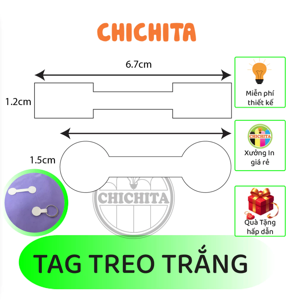 100 Miếng Trang Sức Trắng Trống Giá Thẻ Vuông Đầu Tròn Giấy Nhãn Dán Vòng Cổ Vòng Tay Chichita