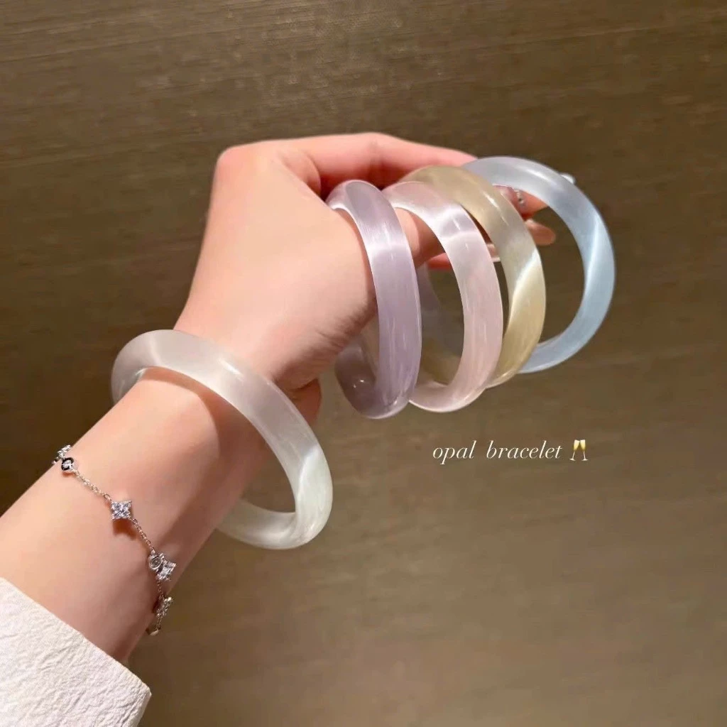 Vòng tay mắt mèo bạch nguyệt quang nhiều màu hottrend-9li