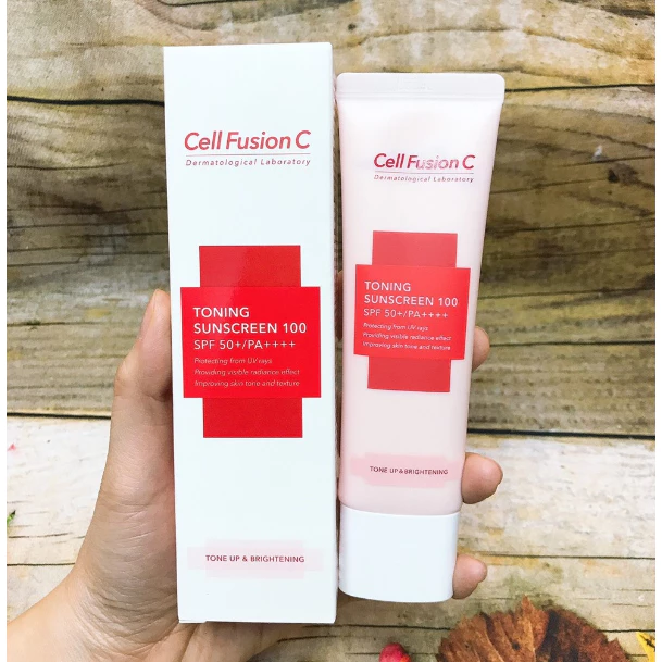 Kem Chống Nắng Cell Fusion C 50ml SPF 50+ PA +++ Hàn Quốc Nâng tone,dành cho mọi loại da: