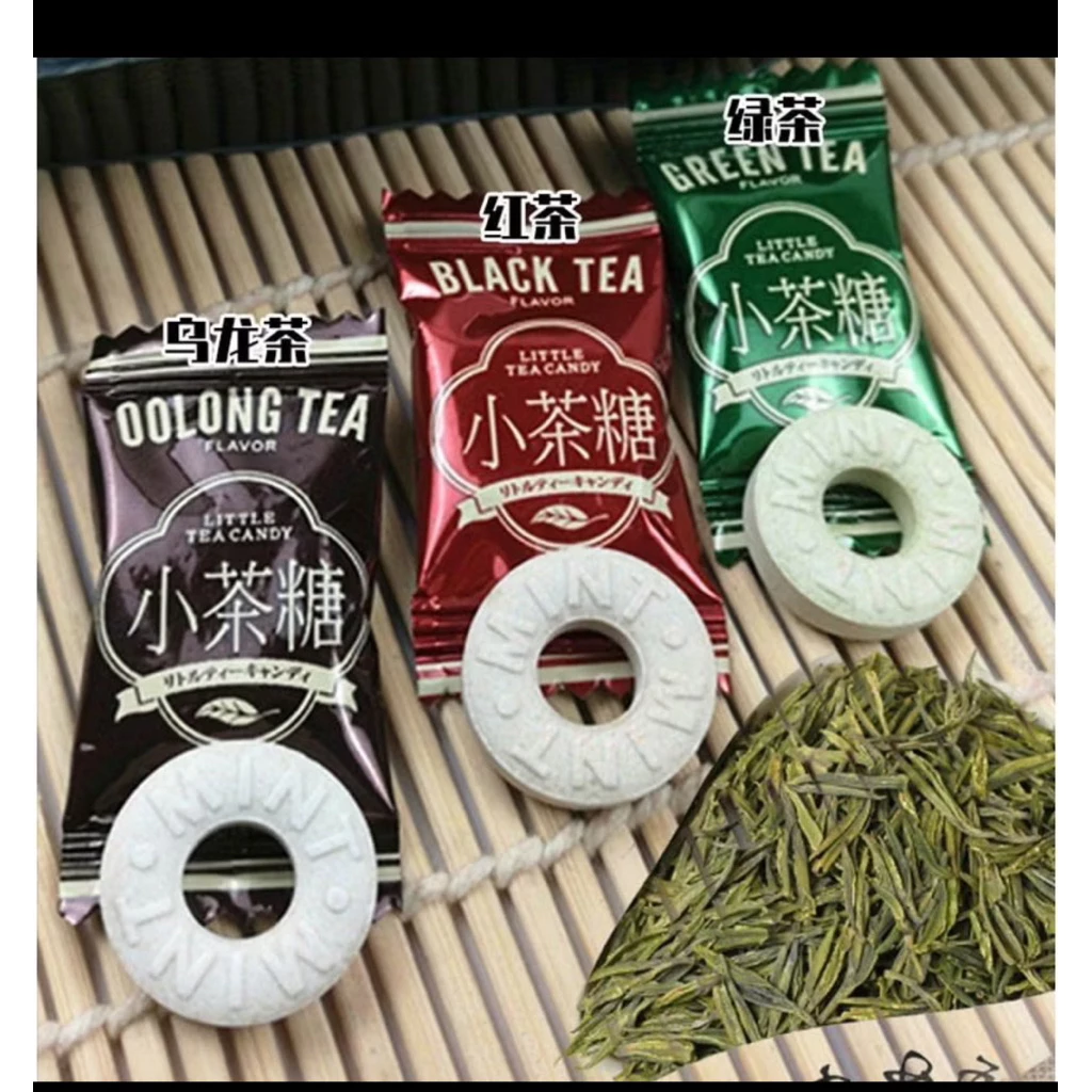 500g trà  Đen Bạc Hà Ít Đường Thơm Miệng Mix 3 Vị Trà - Ô Long - Trà Xanh