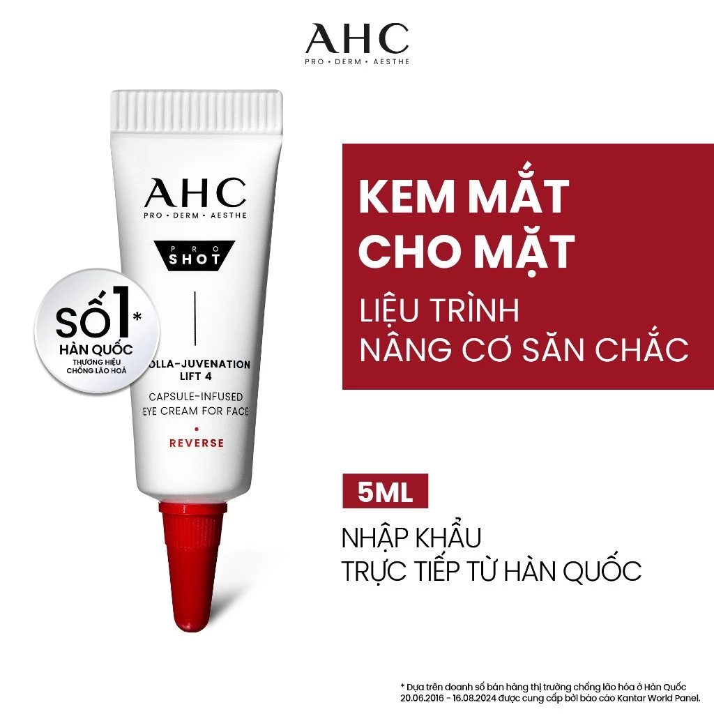 [HB GIFT 4] Kem mắt 5ml cho mặt Chống lão hóa PROSHOT COLLA-JUVENATION LIFT 4 5ML