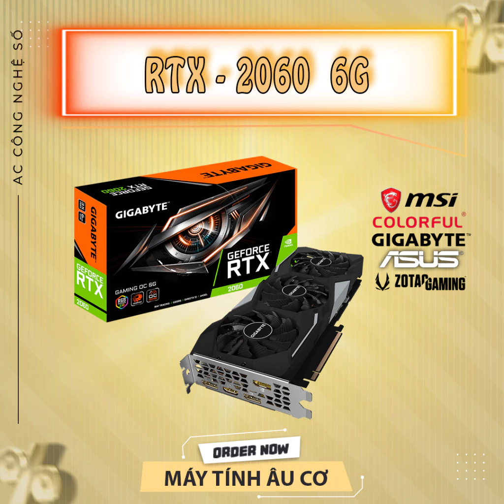 Ảnh sản phẩm: GeForce RTX 2060 6GB
