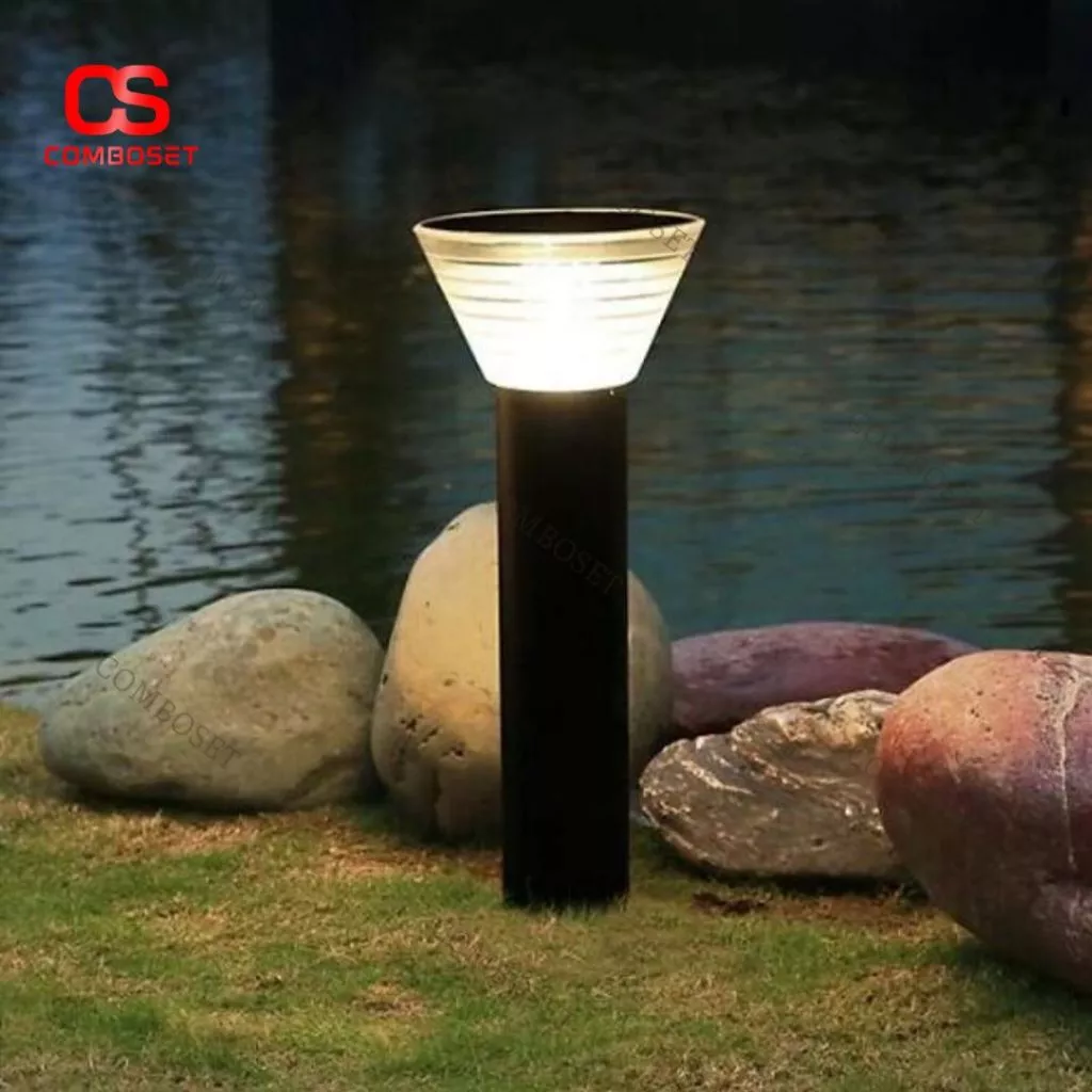 Đèn Trụ LED Sân Vườn Năng Lượng Mặt Trời Chống Nước