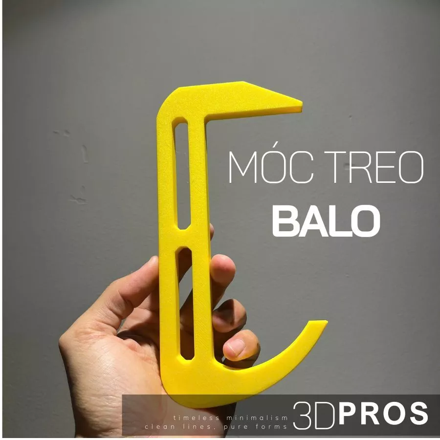 Móc treo balo di động kẹp bàn tiện lợi – Móc treo túi xách, mũ bảo hiểm, tai nghe, phụ kiện gọn gàng - 3dpros