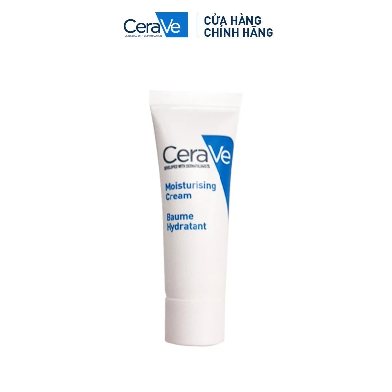 [HB GIFT HÀNG TẶNG KHÔNG BÁN] Kem dưỡng ẩm dành cho da khô Cerave Moisturizing Cream 5ML