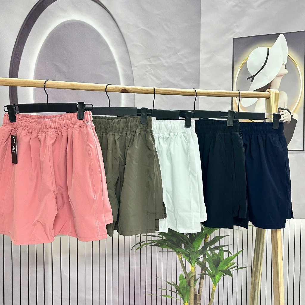 Quần Đùi Short Thể Thao 2 Lớp Nữ Có Túi Chơi Pickleball, Cầu Lông, Tennis, Gym - QN09