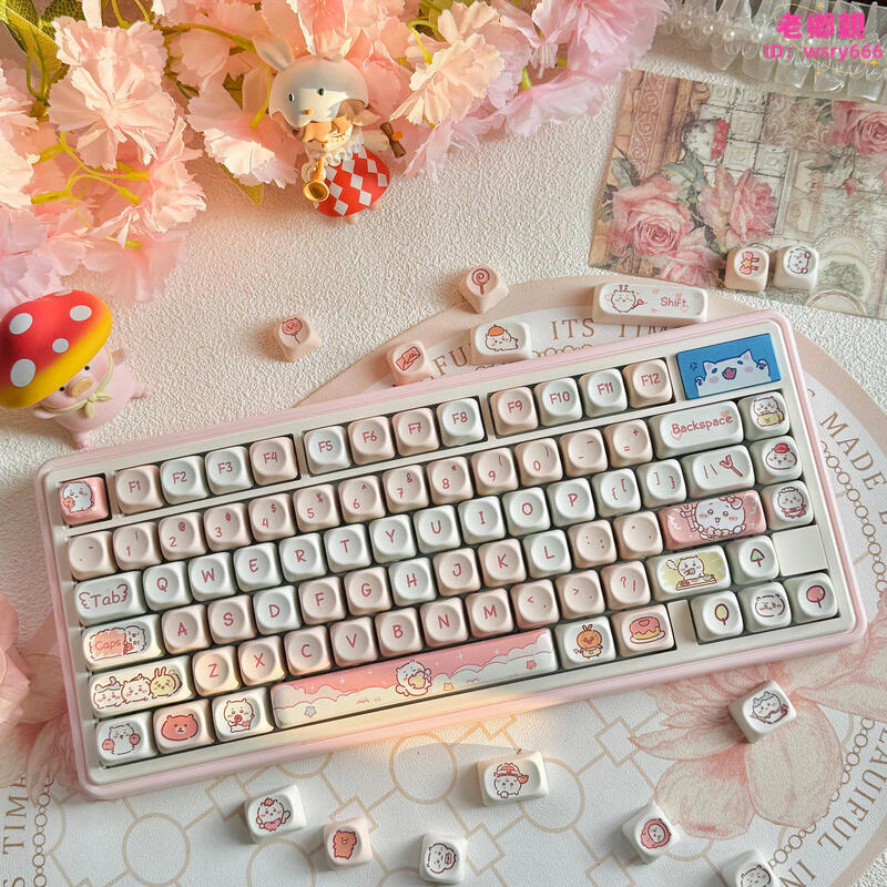 Keycap MOA Cute nhiều mẫu | MOA profile |132 nút PBT Dye-sub