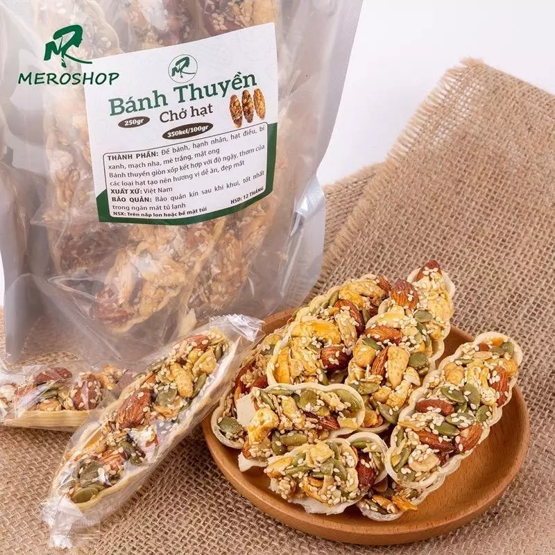 1Kg Bánh thuyền ngon giòn. Có hồ sơ công bố có hóa đơn đầy đủ