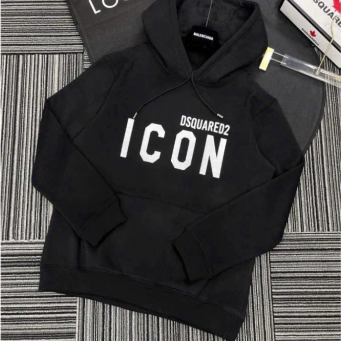 Áo Hoodie dsq icon nam nữ black dày dặn. áo khóa ngoài hoodie dsq thời thượng 009  Hot Trend Boy Phố 2025 Hot Trend