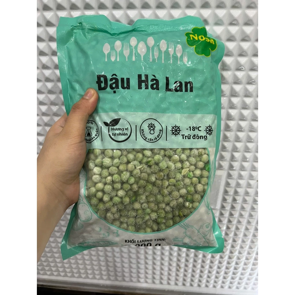 Đậu Hà Lan tươi cấp đông nhập khẩu 500 Gr ( giao hàng hỏa tốc 1-3h) - Siêu thị nguyên Liệu Đồ Ăn Vặt