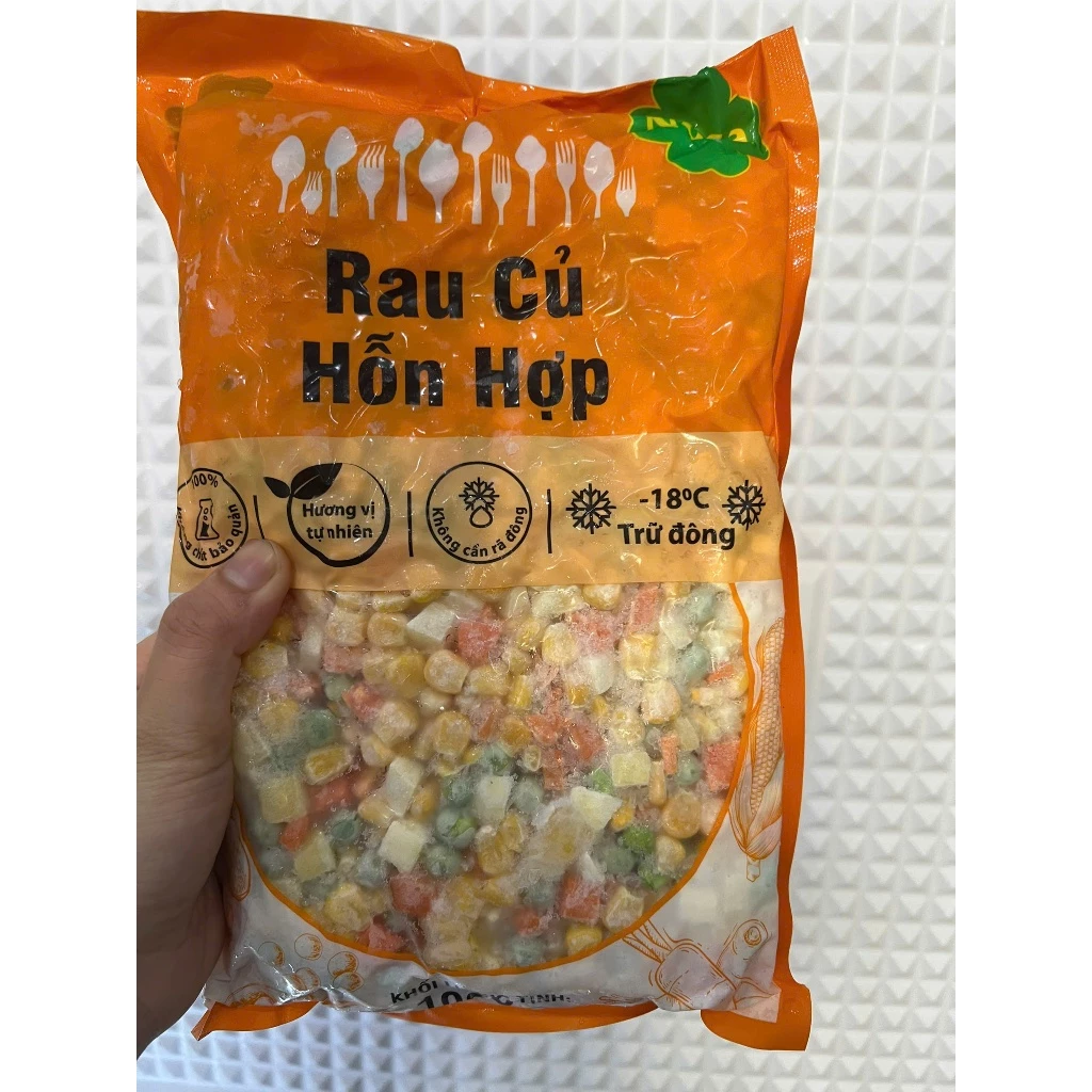 Rau củ Vsafefood tổng hợp/ salat sắc màu ngon bổ rẻ - 400g - Siêu Thị Nguyên liệu đồ ăn