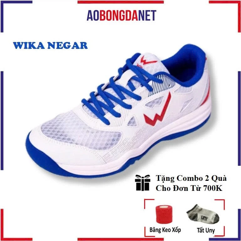 Giày WIKA NEGAR Chính Hãng, Giày Pickleball Nam Nữ, Tennis, Cầu Lông, Đệm Đế EVA Giảm Chấn Êm Chân