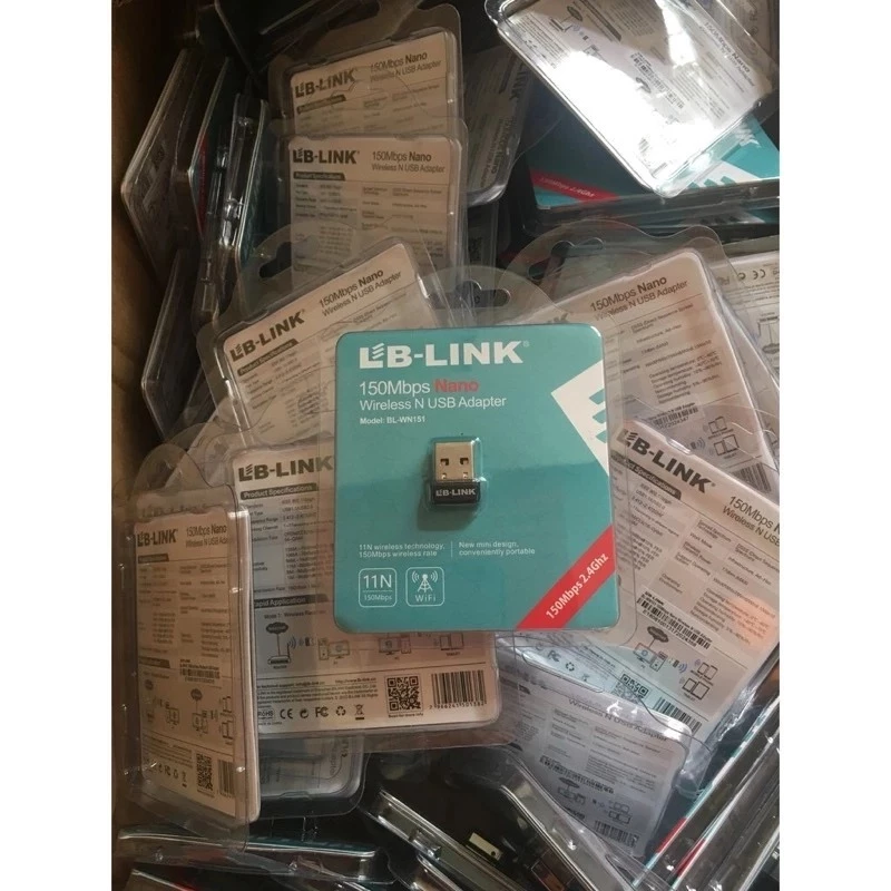 USB Wifi LB-LINK BL-WN151, BL-WN155A tốc độ 150Mbps,Bộ thu Wifi TP-Link tốc độ 150Mbps - NTH Computers