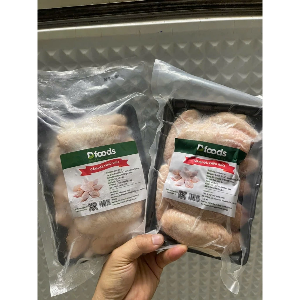 Cánh gà khúc giữa Balan -khay 500g - Ship hỏa tốc