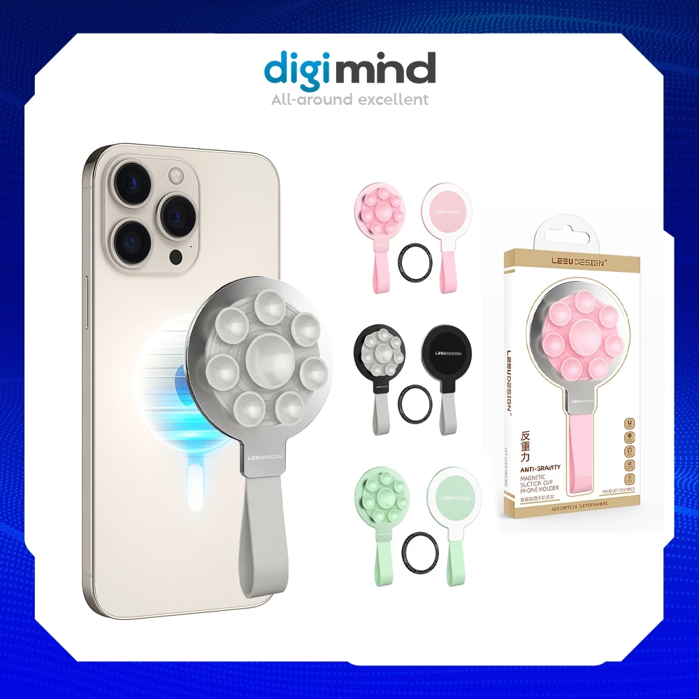 Miếng Hút Silicon Từ Tính Dính Gương, Kính Siêu Chắc Tiện Lợi Hỗ Trợ Xem Quay Video cho iP và Các loại ốp Từ Tính