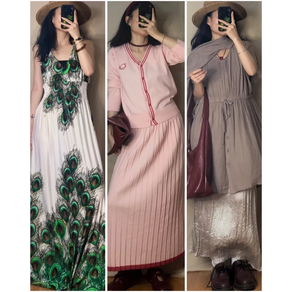 Set đầm váy vintage mix sẵn, demo ảnh bìa [ig: april6_clothing]