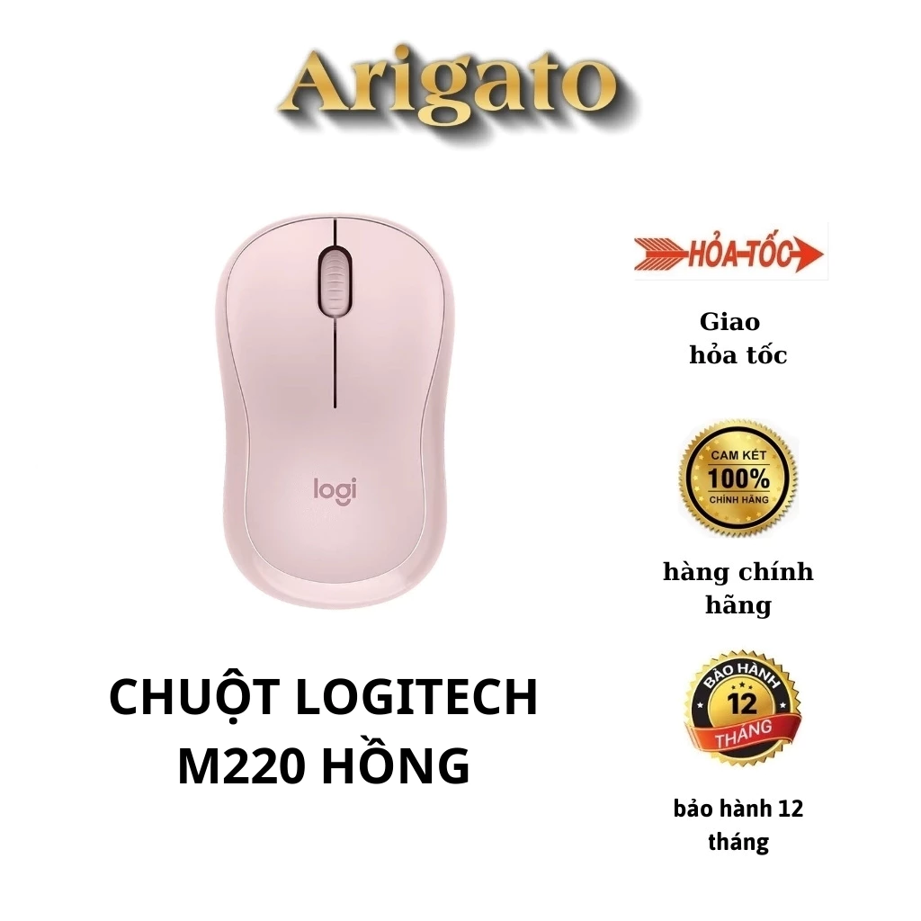 Chuột không dây, chuột máy tính Arigato m220 silent bluetooth.Tặng kèm pin. bảo hành 12 tháng