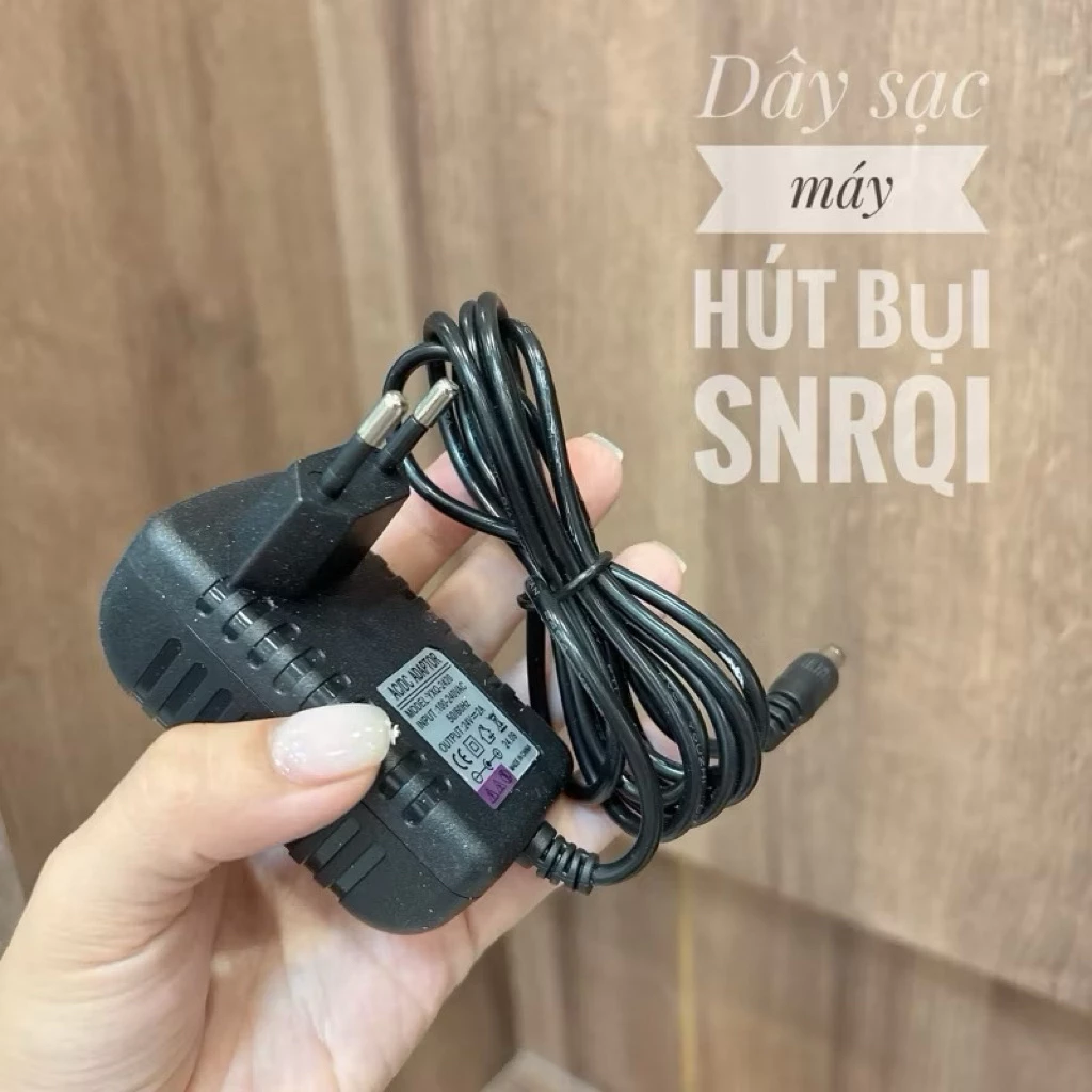 Dây sạc máy hút bụi SNRQI,Pisan chính hãng làm móng