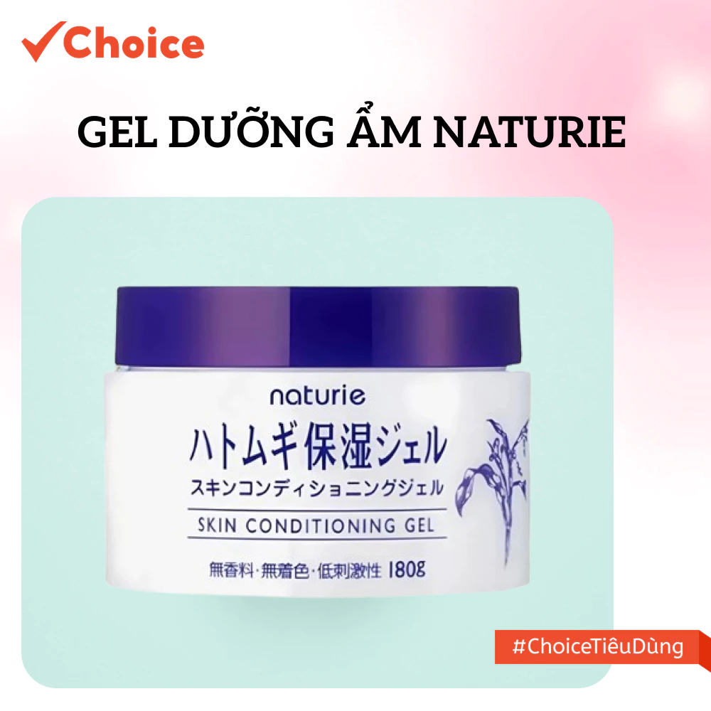 [Choice] Gel Dưỡng Ẩm Naturie FM1-2181-110, Hộp 180g, Giúp Làm Dịu Da 4903335695551