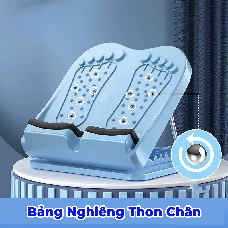 Bảng Nghiêng Tập Thon Chân, Bảng Nghiêng Tập Chân, Dụng Cụ Căng Bắp Chân Hỗ Trợ Massage Chân ,Kéo Giãn Cơ, Lưng đẹp