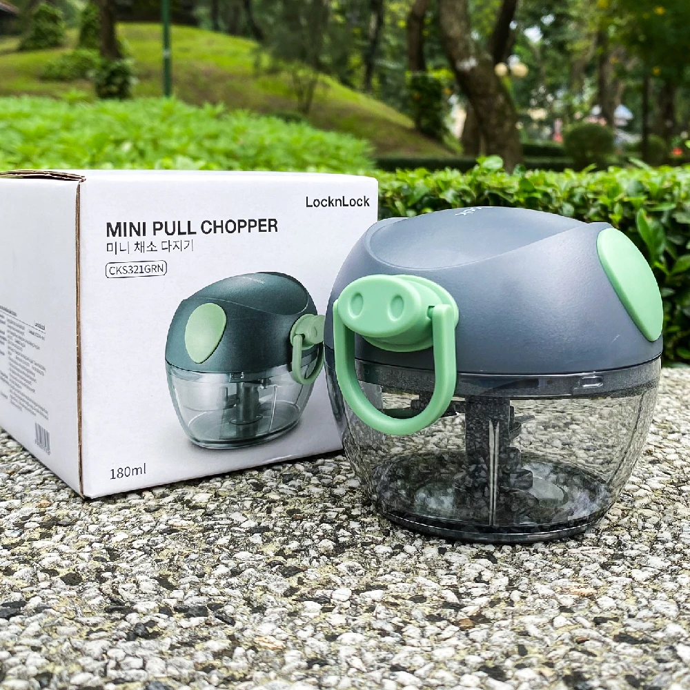 Máy Xay Tỏi Ớt Mini Lock&Lock CKS321GRN – Nhỏ Gọn, Xay Nhanh, Dễ Dùng