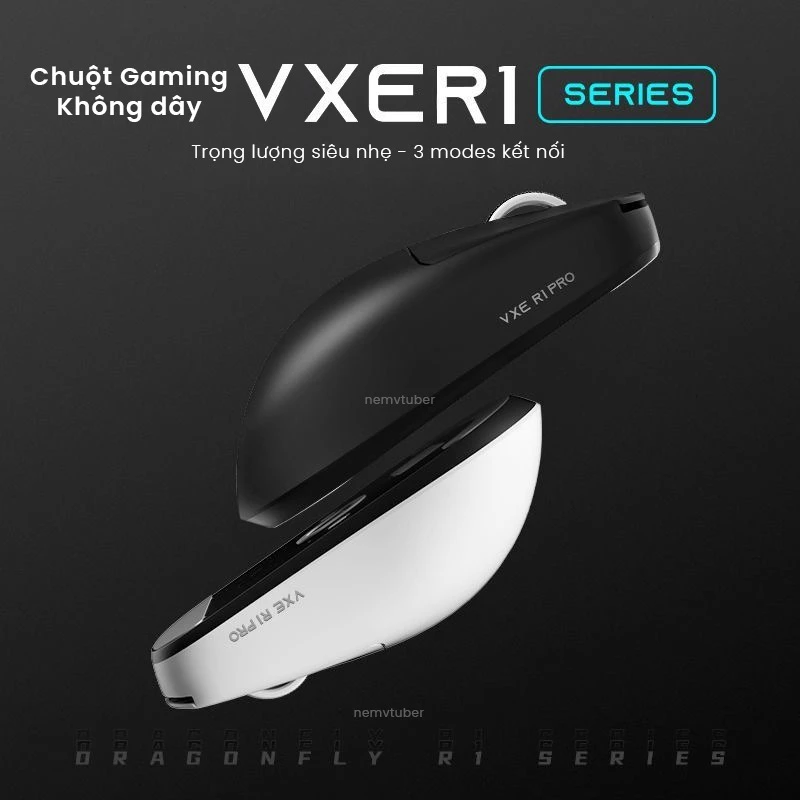 [NEW-BH12T] Chuột gaming VXE Dragonfly R1 SE/SE+/Pro/PROMAX