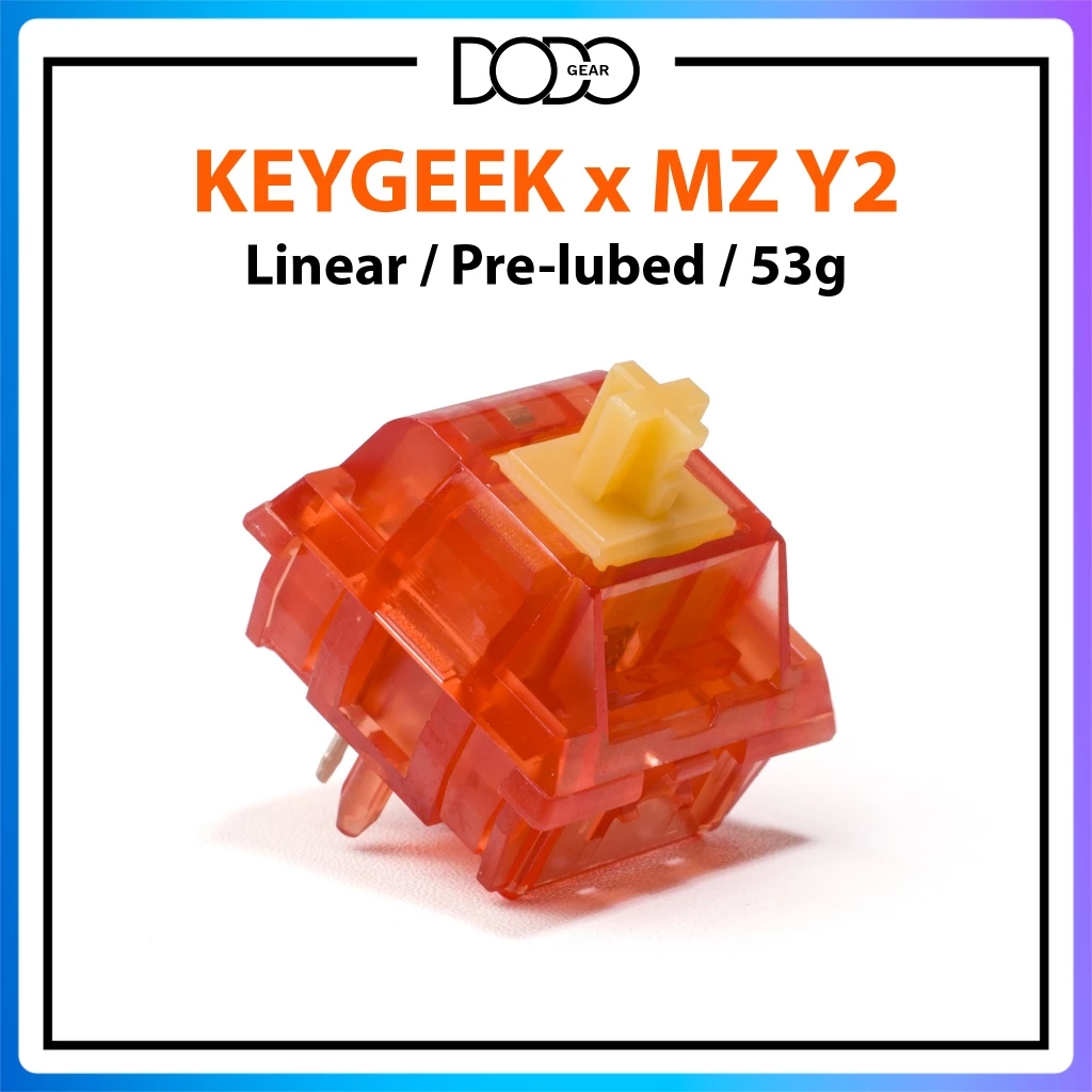 Switch Keygeek MZ Y2 5 PIN Linear 53g công tắc bàn phím Switch Keygeek Y2 DoDo Gear