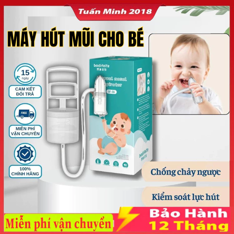 Dụng Cụ Hút Mũi Cầm Tay Dễ Sử Dụng Máy Hút Dịch Mũi Không Gây Tổn Thương Cho Bé An Toàn Sức Khoẻ