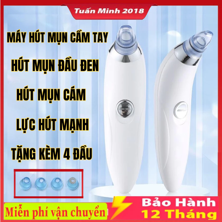 Máy Hút Mụn Đầu Đen, Máy hút mụn cầm tay cực mạnh sạc điện, Dễ Dàng Đánh Bay Mụn Đầu Đen, Bảo Vệ Và Cải Thiện Làn Da