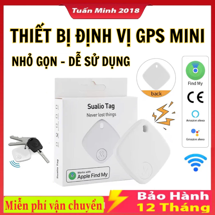 Thiết Bị Định Vị Theo Dõi X Tag Cho IP iOS ,Thiết Bị Theo Dõi GPS Chống Trộm Nhỏ Gọn , Định Vị Thú Cưng