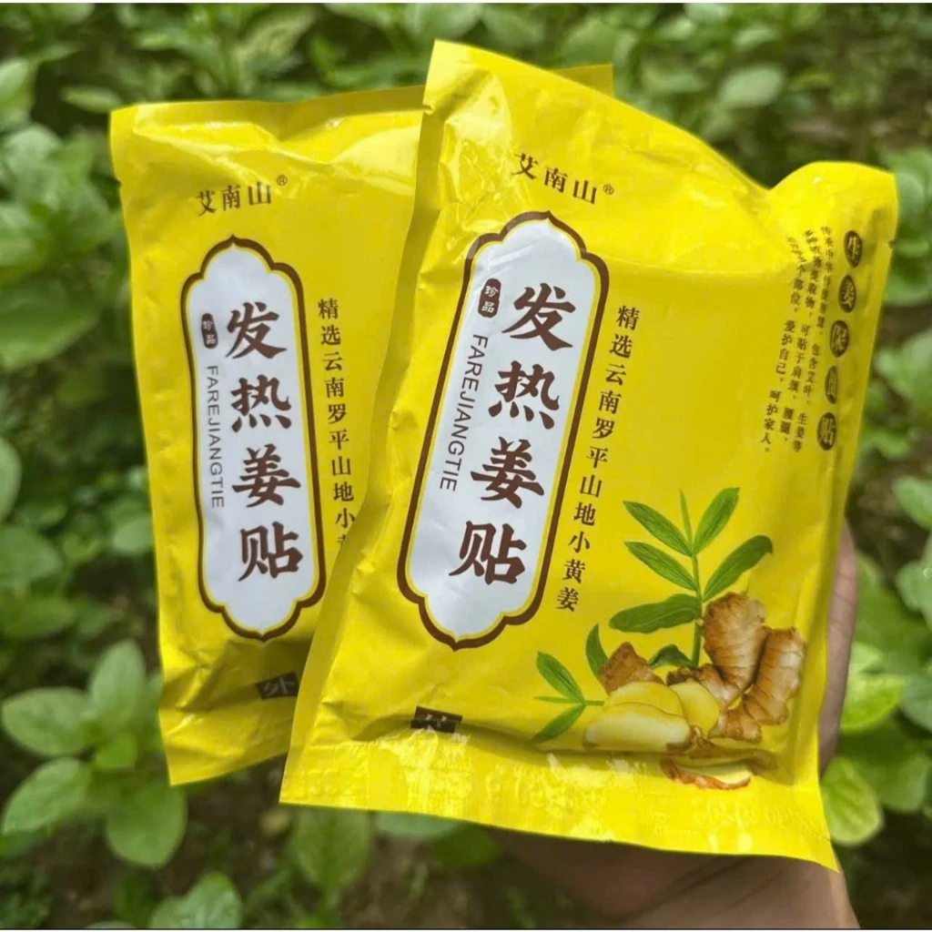 [TÚI 50 Miếng ] Cao dán gừng giảm đau mỏi xương khớp, tê bì tay chân