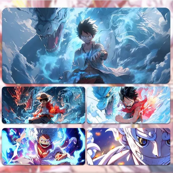 Lót Chuột One Piece Luffy Anime – Pad Chuột Cỡ Lớn Gaming Chống Trượt Full size