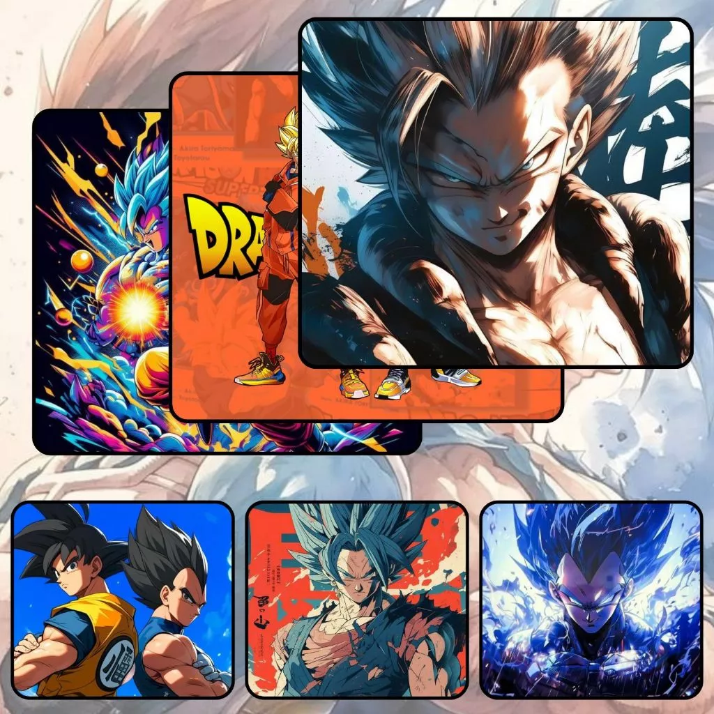 Bàn Di Chuột, Tấm Lót Chuột DRAGON BALL Gaming Size 45x40cm / 35x30cm / 26x21cm Chống Trượt, Bền Đẹp