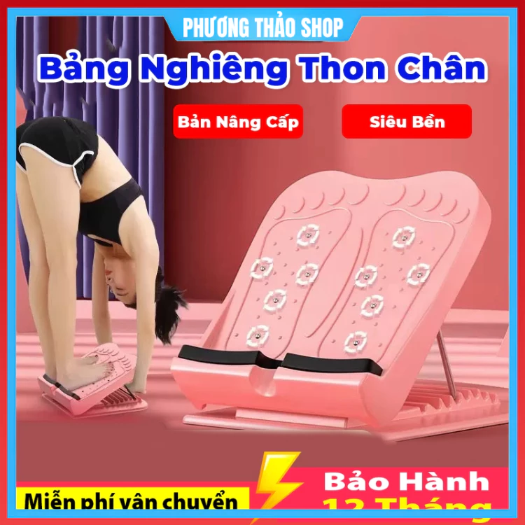 Bảng Nghiêng Tập Thon Chân, Bảng Nghiêng Tập Chân, Dụng Cụ Căng Bắp Chân Hỗ Trợ Massage Chân ,Kéo Giãn Cơ, Lưng..